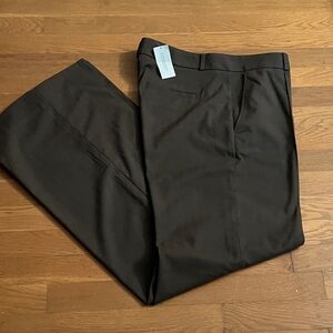 Banana Republic Dark Brown Wide Leg Pants